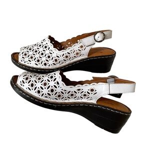 SPRING STEP BELIZANA SANDALS WHITE SIZE 38 EU / US 7.5-8 NEW WITHOUT BOX